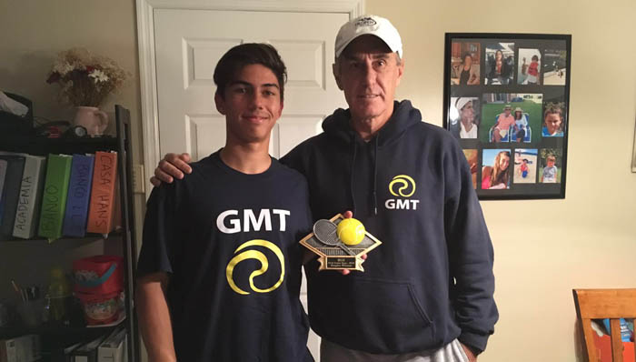 Enzo Fuentealba campeón en Junior USTA Tournament