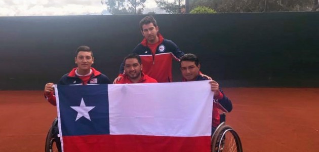Chile celebra en el clasificatorio a la Copa del Mundo de Tenis en Silla de Ruedas