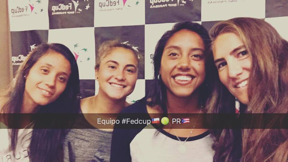 Chile juega en el Grupo A de la Fed Cup