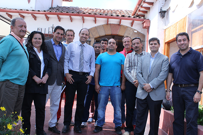 Presidente de la Federación de Tenis de Chile se reúne con directiva del Club de Tenis La Serena