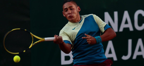 Godoy en Ecuador y Olivero con López en Bolivia avanzan en singles del circuito juniors