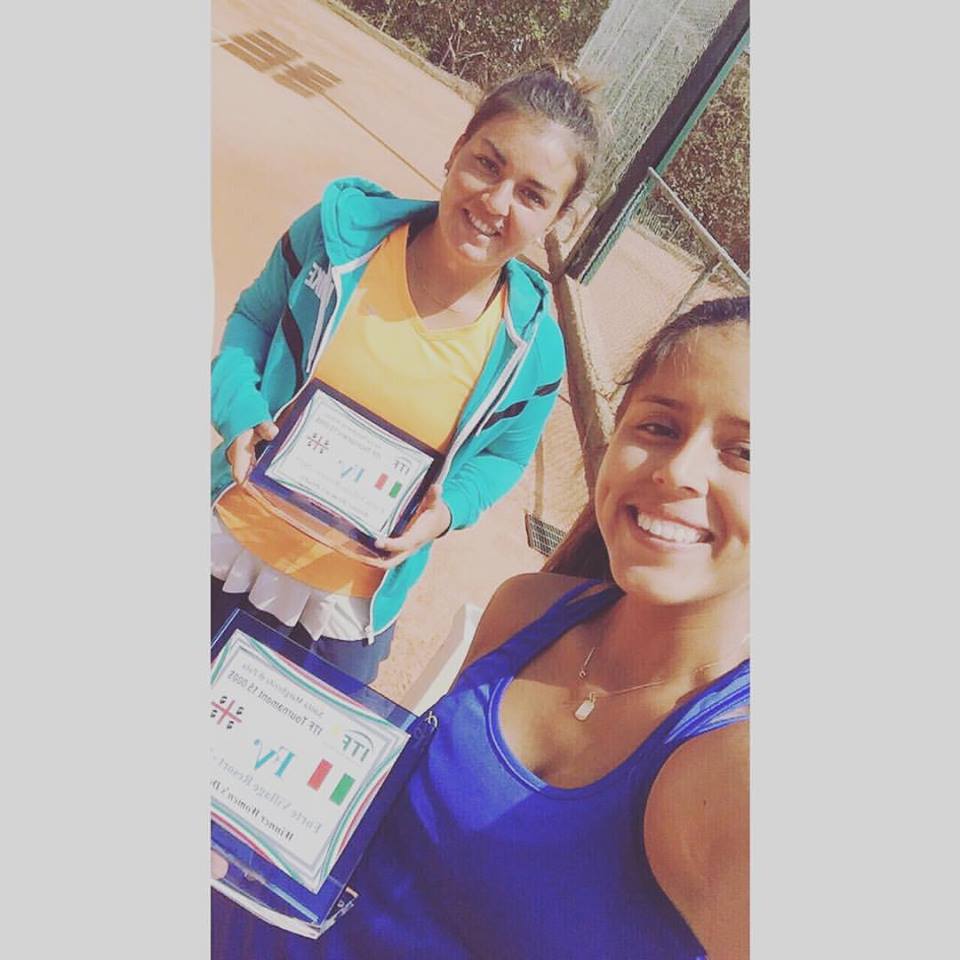 Fernanda Brito es campeona en duplas y va por la corona de sencillos