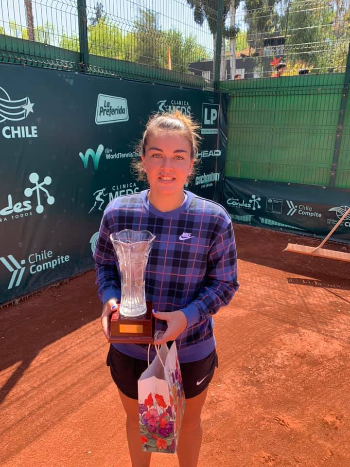 Fernanda Brito conquistó en la Copa Las Condes presentada por IND su trigésimo título individual profesional