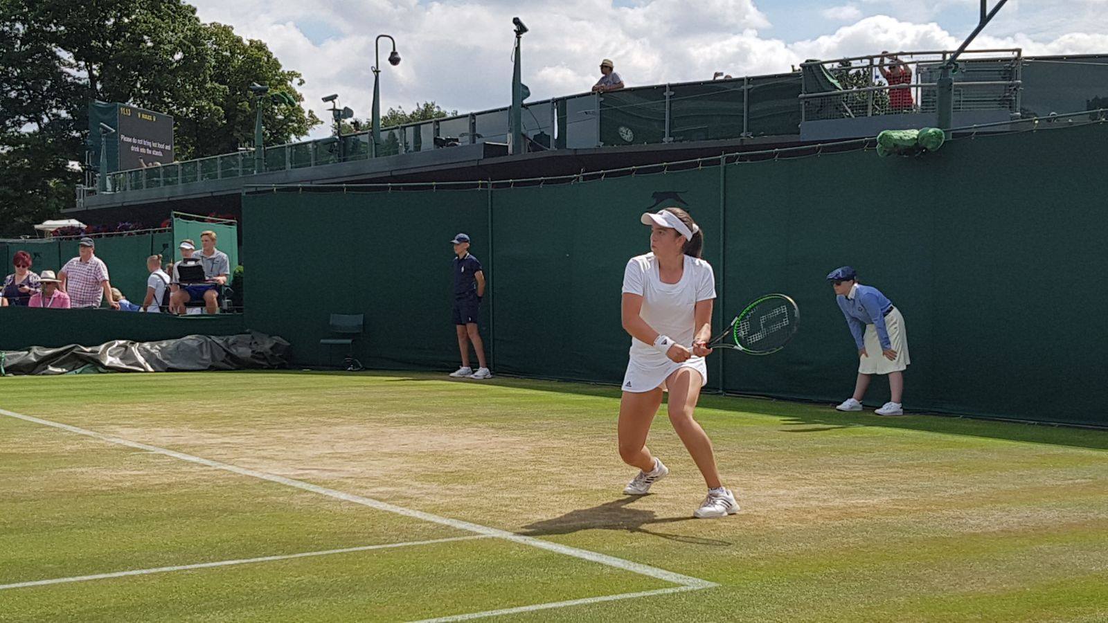 Labraña comienza con el pie derecho su participación en Wimbledon