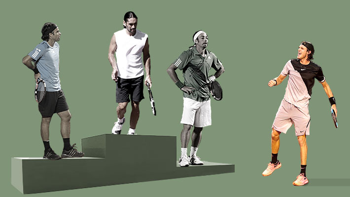 Cómo estaban en el ranking y todo lo que habían ganado Ríos, González y Massú a la misma edad de Jarry