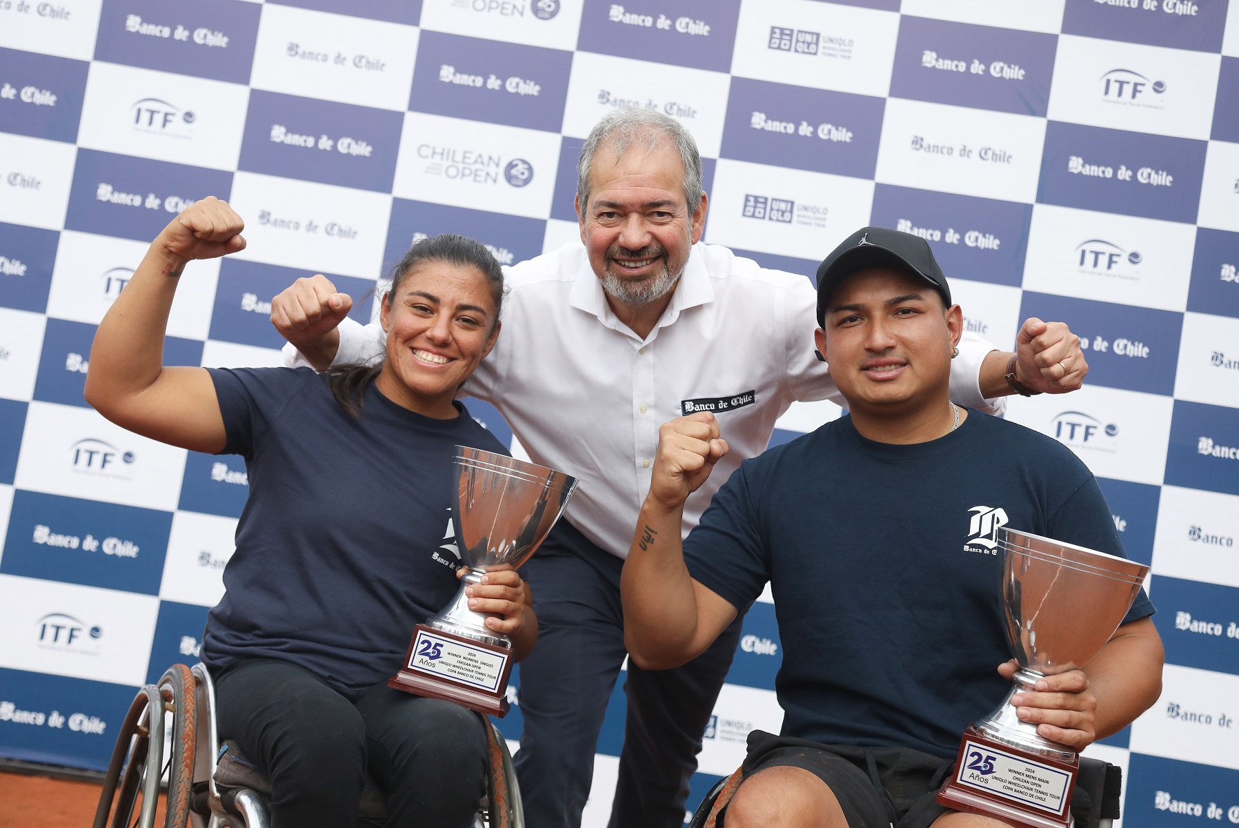 Alexander Cataldo y Macarena Cabrillana campeones del Chilean Open Copa Banco de Chile