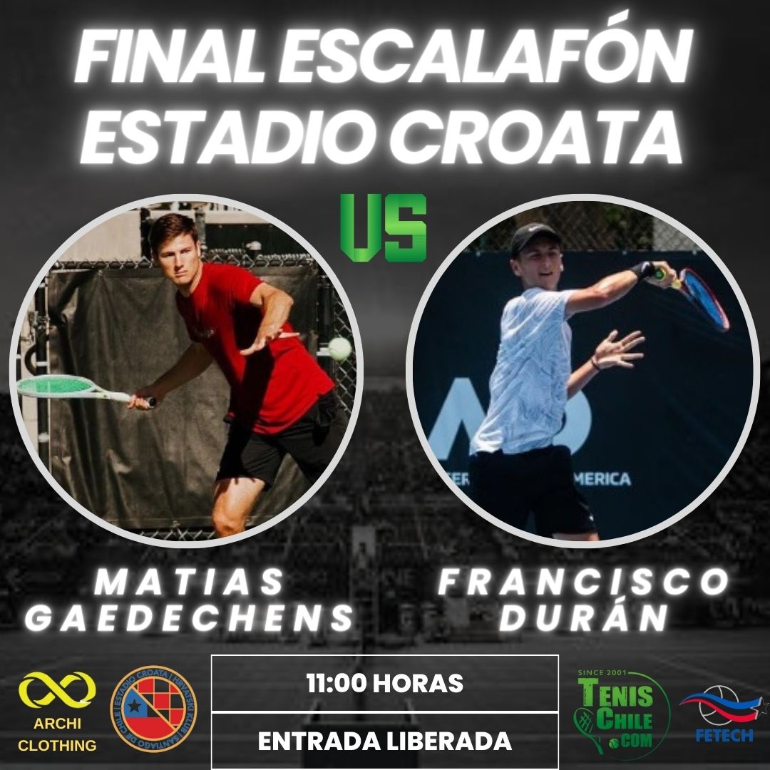 Durán vs Gaedechens animarán la final del Escalafón en el Croata