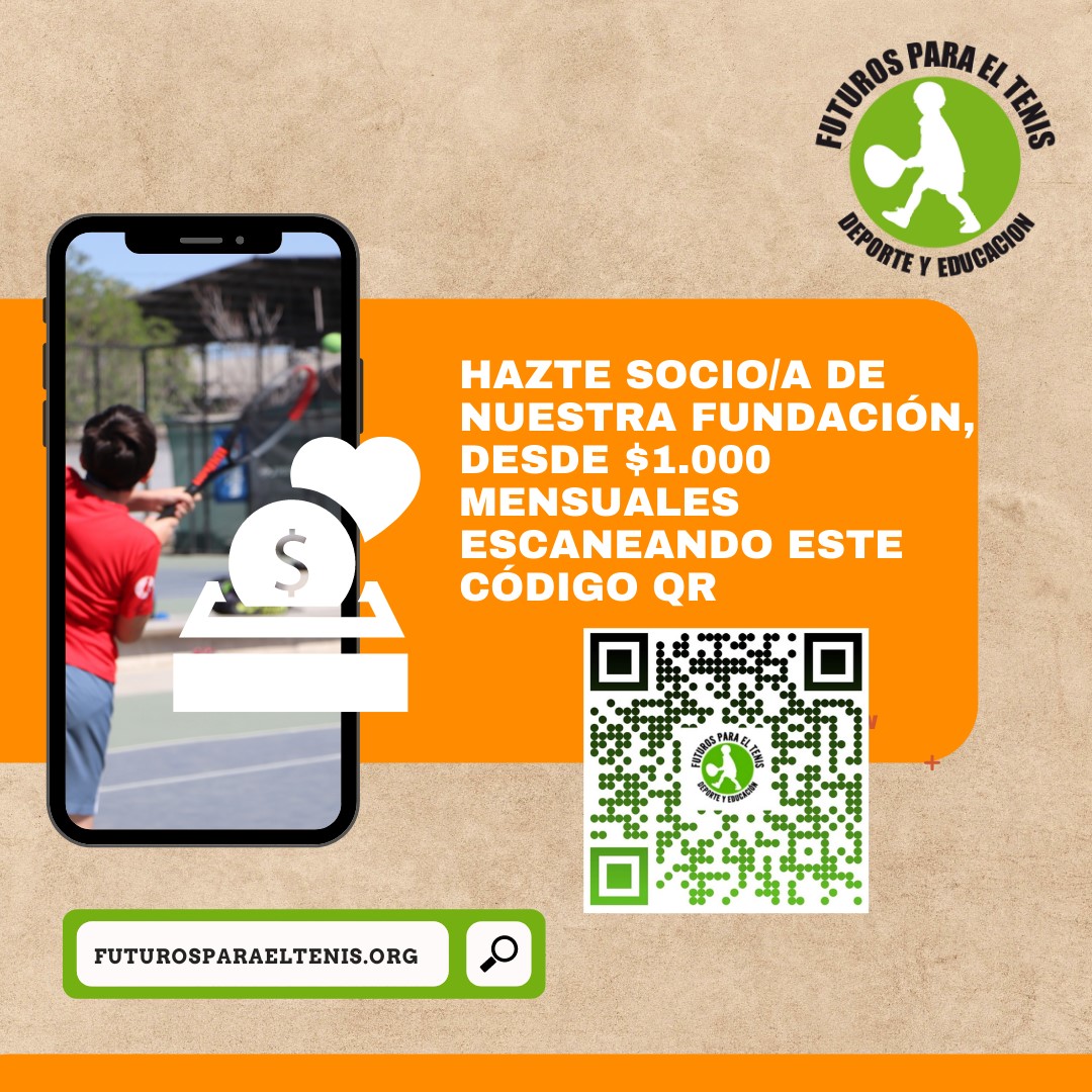 Hazte socio de la Fundación Futuros Para el Tenis
