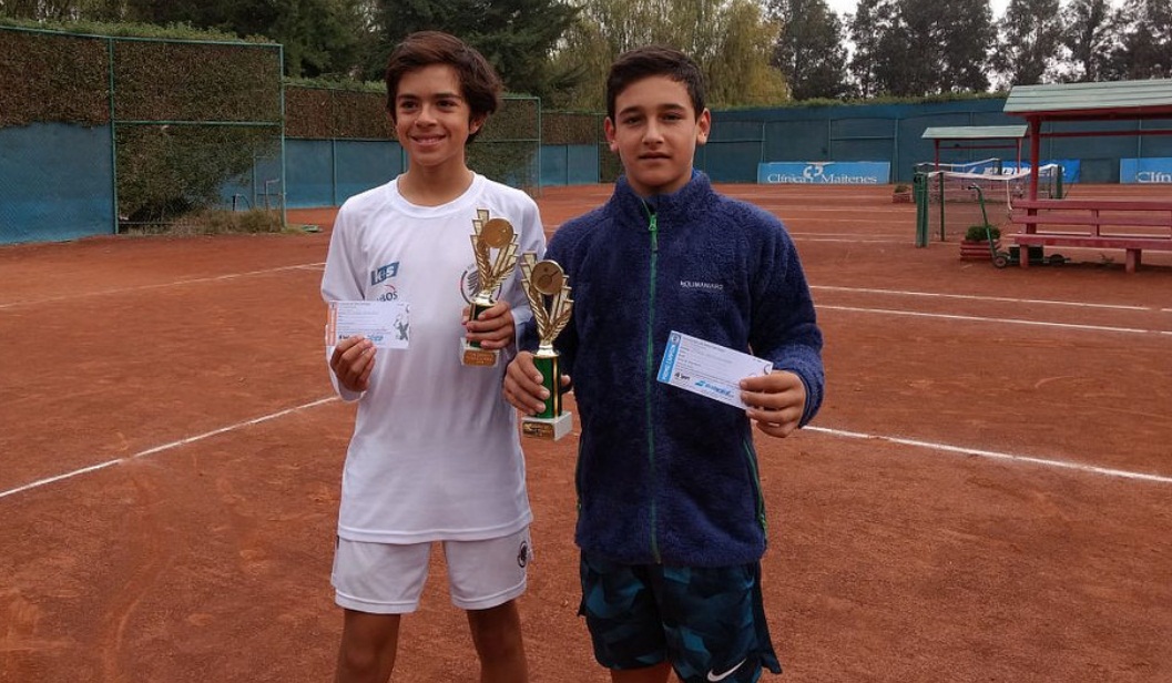 El segundo torneo en Chiletenis vio festejar a los favoritos