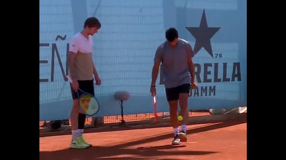 Adiós Roma, Garin también perdió en dobles