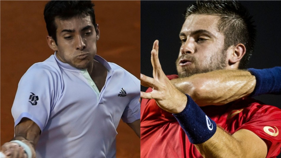 Garin enfrenta hoy a Borna Coric a las 17:00 horas