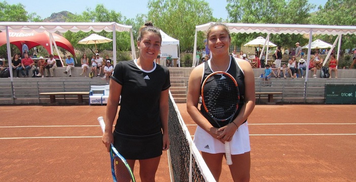 Una chilena levantará la copa singles del ITF de Ecuador
