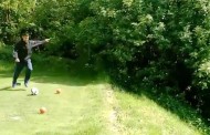 Hans Podlipnik explica porque ahora juega golf con los pies