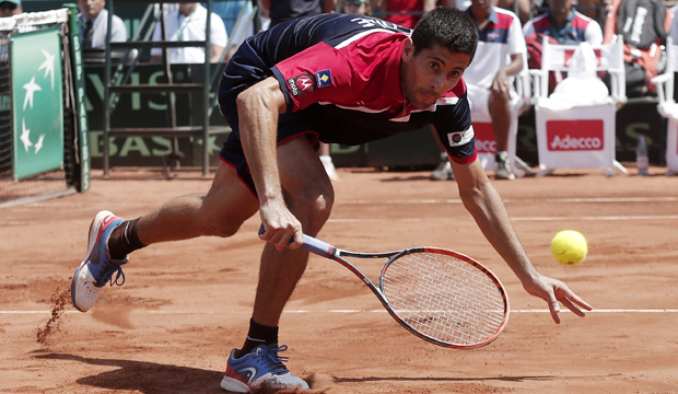 Hans Podlipnik llevó hasta Italia su negativa racha en singles