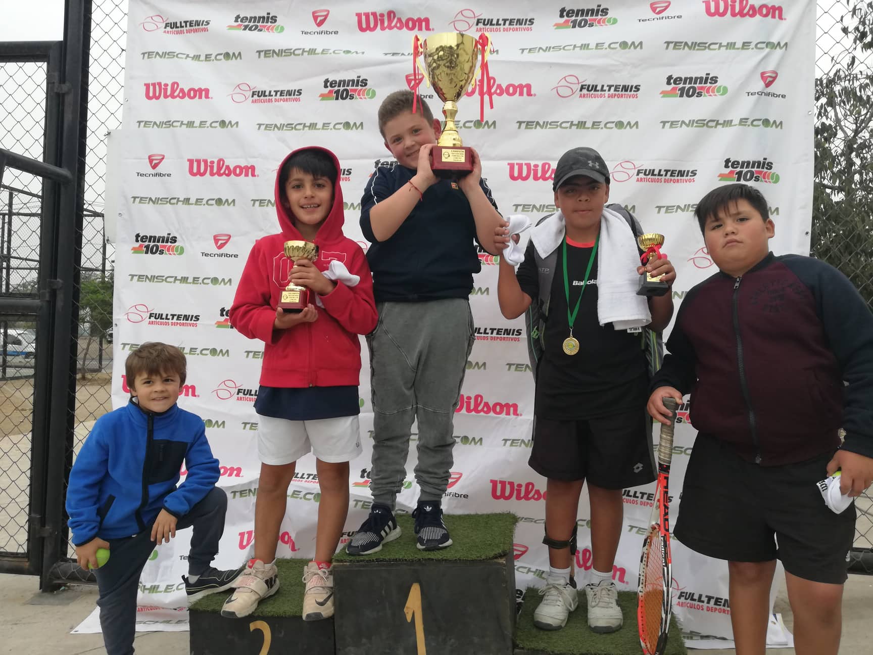 Fundación Futuros para el Tenis recibió etapa 11 del Tenis 10-12-14