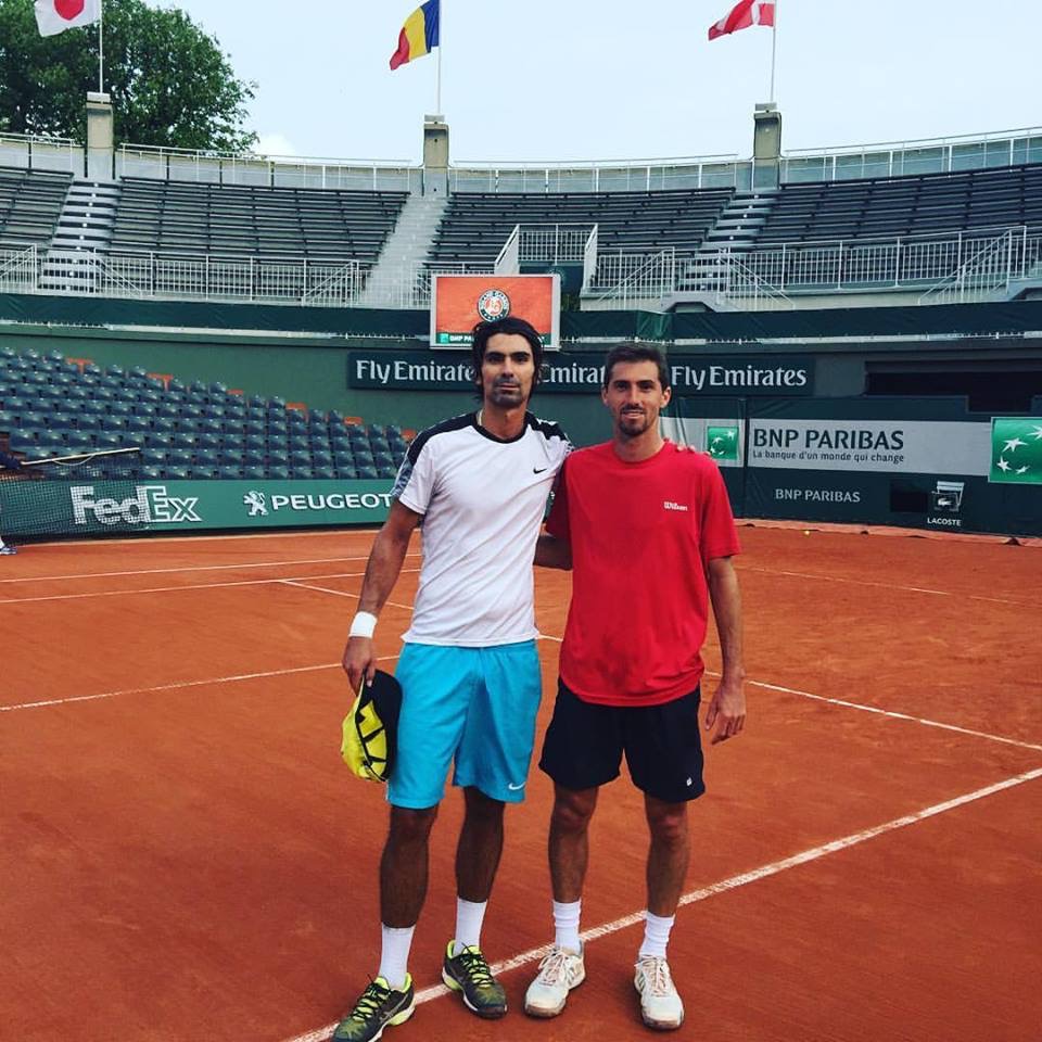 Peralta juega de madrugada en Roland Garros
