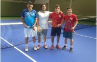 Interclub entre la Academia de Tenis La Araucana de Santiago y el Gimnastico Alemán de Temuco