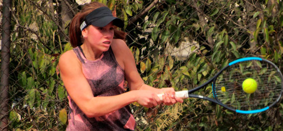 Isidora Cereso es semifinalista singles de la Copa El Ceibo
