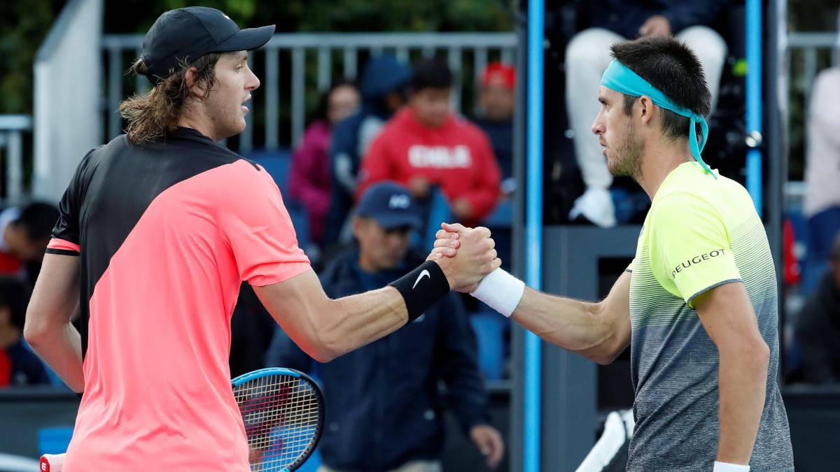 Jarry ganó en el debut de dobles del ATP de Santiago
