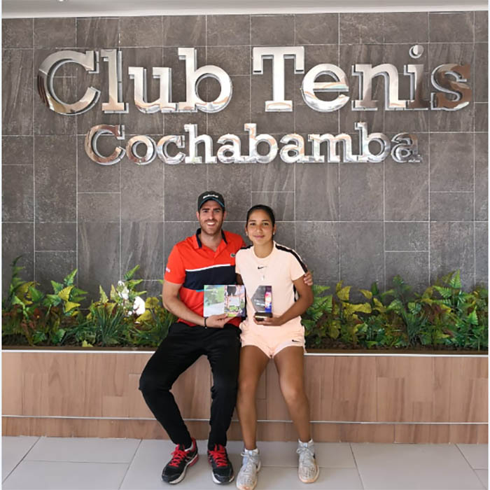 Héctor Hernández: El nuevo coach de Jimar Gerald se refiere a sus proyectos con la tenista nacional