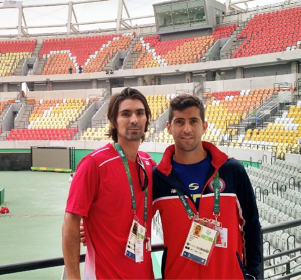 Dupla chilena ya llegó a Rio