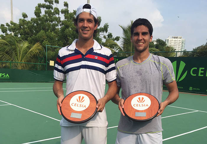 Montero gana torneo de dobles en Colombia