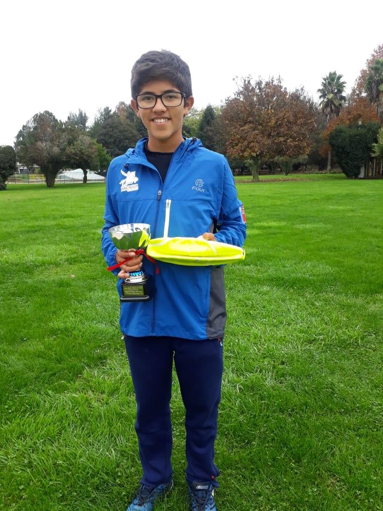 Zenteno, otro del Tenis 10 que ganó un torneo RUN