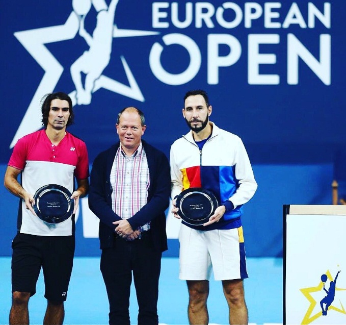 Julio Peralta cayó en la final del dobles del ATP de Amberes
