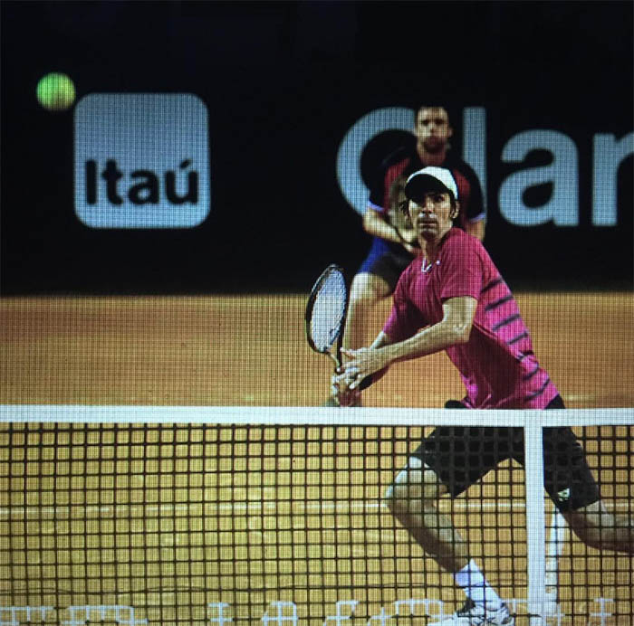 Julio Peralta tuvo debut y despedida en el dobles del ATP de Tokio