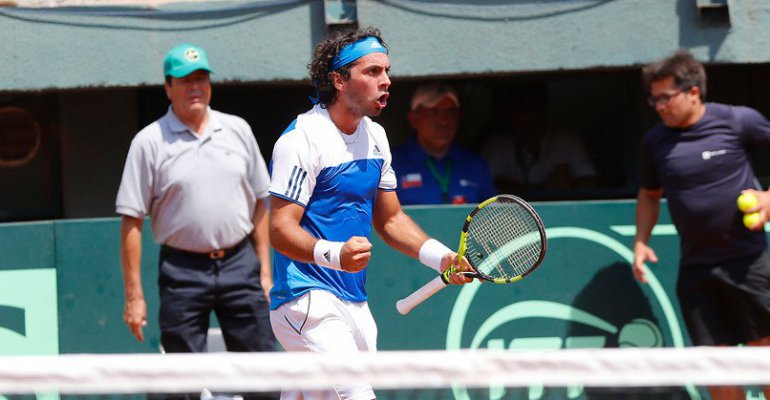 Gonzalo Lama apabulló a su rival en debut de Challenger gringo