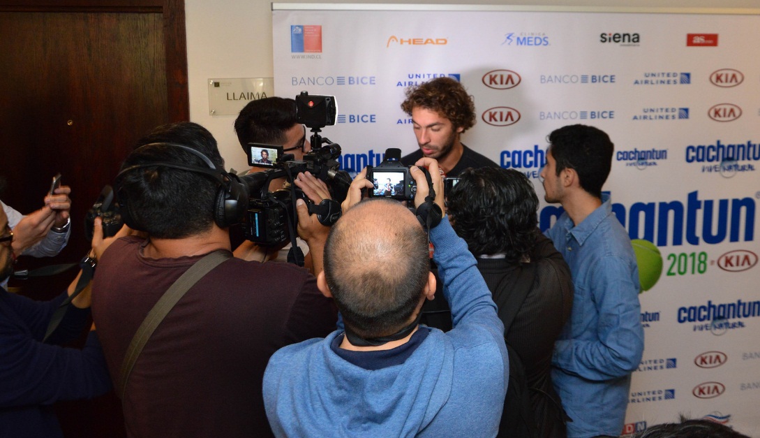 Con la presencia de Lama y Barrios se lanzó el Cachantun Open By KIA 2018