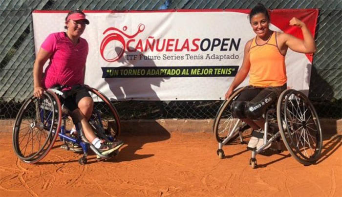 Cabrillana campeona en dobles de torneo Cañuelas