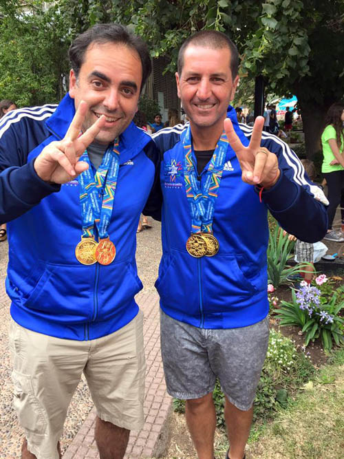 Maccabeadas en Chile, una semana de tenis en el EIM