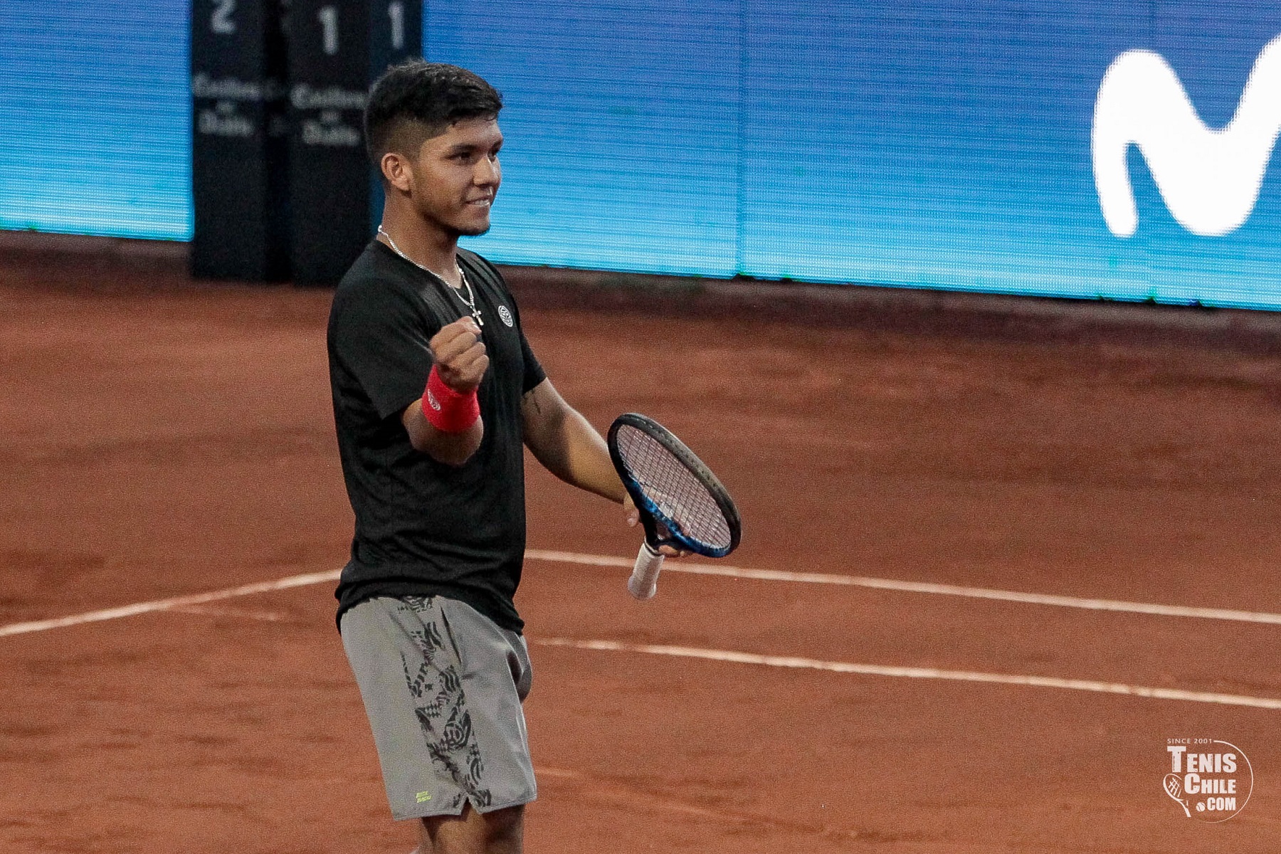 Soto a semifinales de dobles en el ATP 250 de Santiago