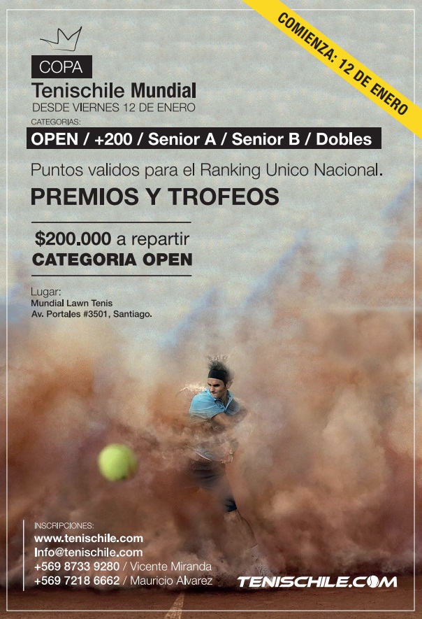 Se vienen los torneos en el Mundial Lawn Tenis Club