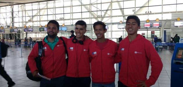 Selección Sub 16 se embarcó este lunes hacia Budapest