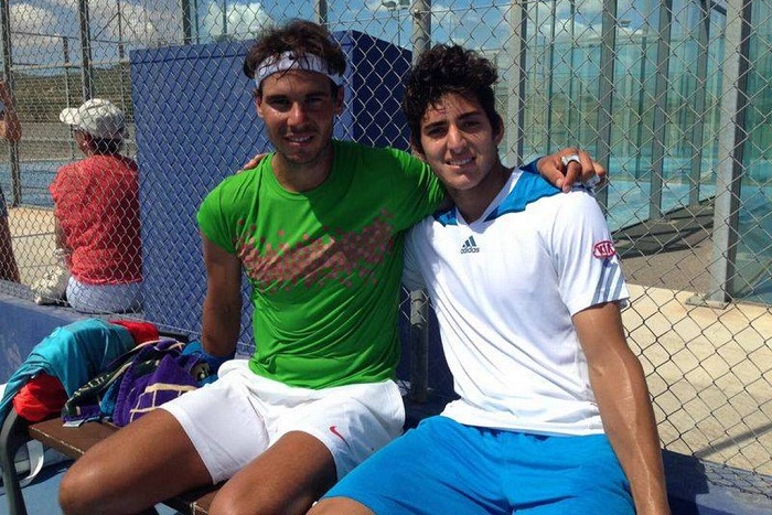 Rafael Nadal elogió al chileno Christian Garín: 