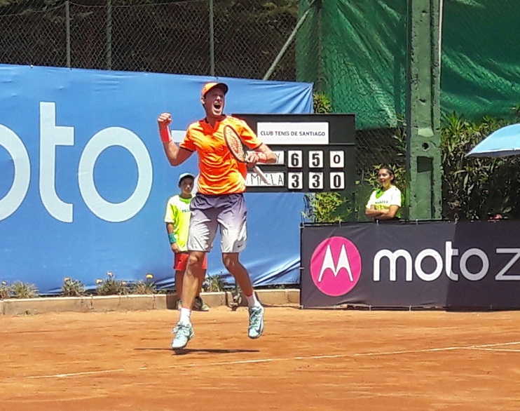 Nicolás Jarry derrota con autoridad a Bastián Malla y conquista su tercer título consecutivo en Chile