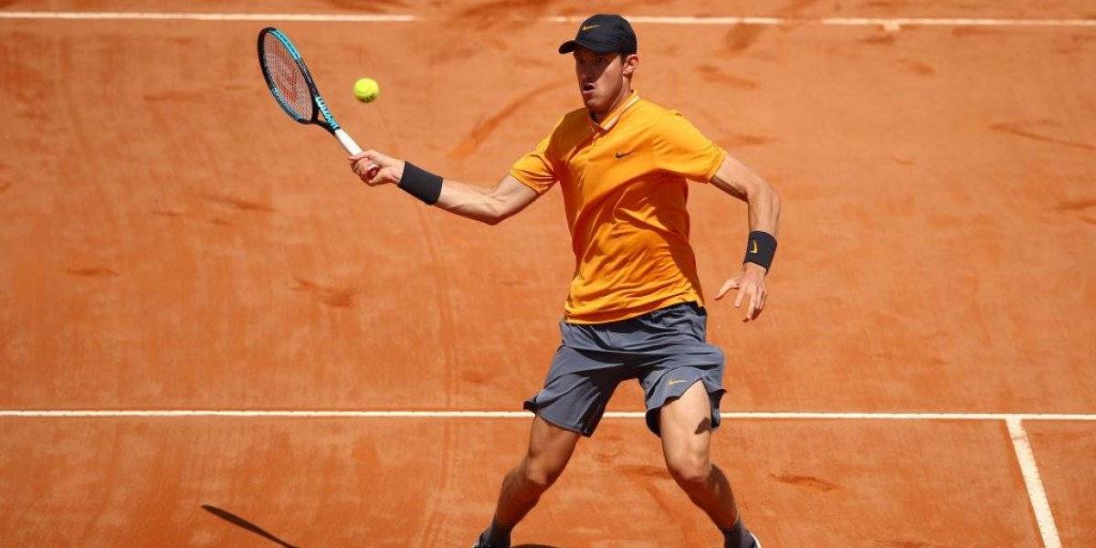 Nicolás Jarry levantó su nivel, celebró ante Matthew Ebden y el 