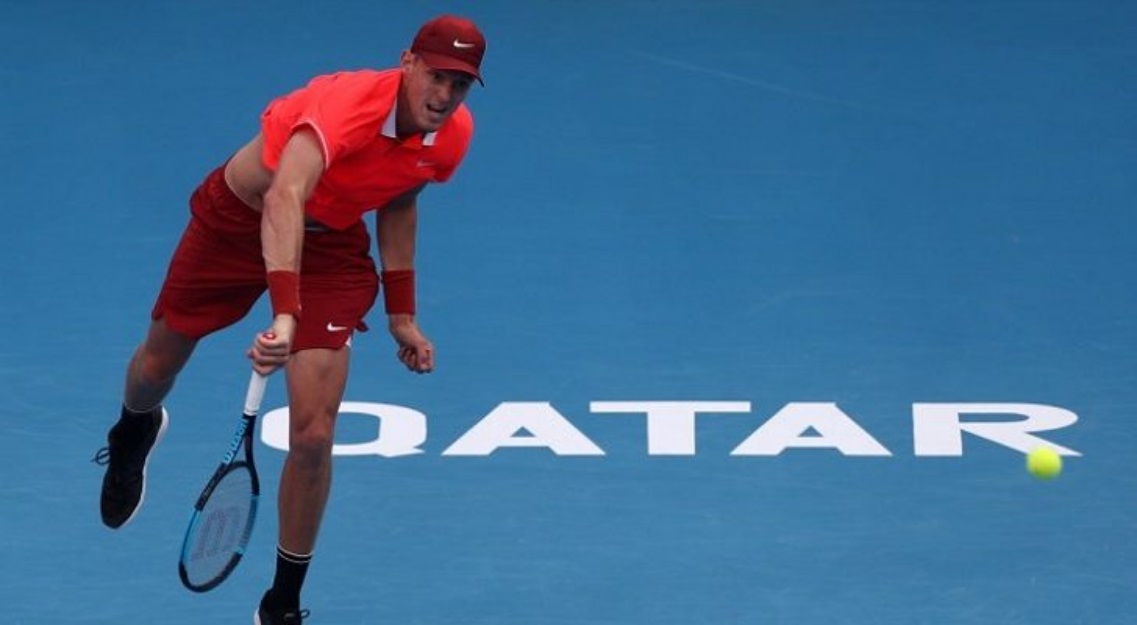No pudo: Nicolás Jarry cayó ante Stan Wawrinka y se despidió en octavos de final del ATP de Doha