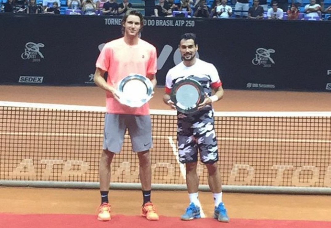 Jarry cae con honores ante Fognini en la final de Sao Paulo