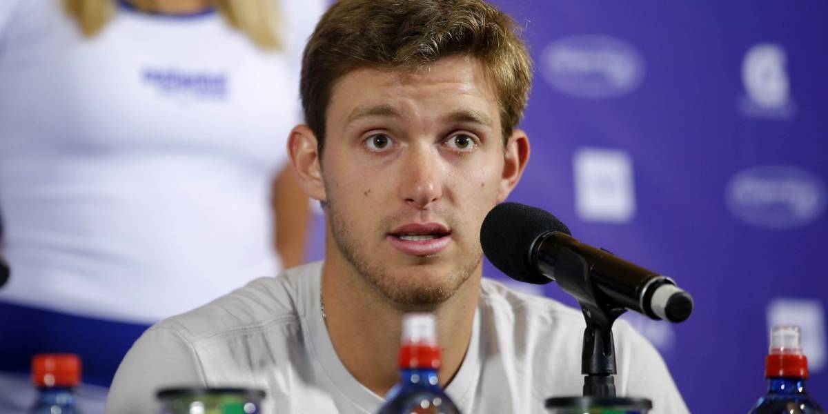 Nicolás Jarry es pura fe en el circuito ATP: 