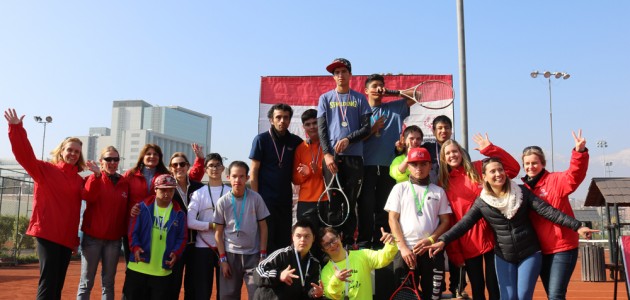 84 atletas dieron vida al Campeonato Nacional de Tenis Olimpiadas Especiales Chile