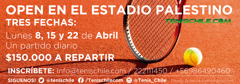 Torneos Open en la semana en el Estadio Palestino