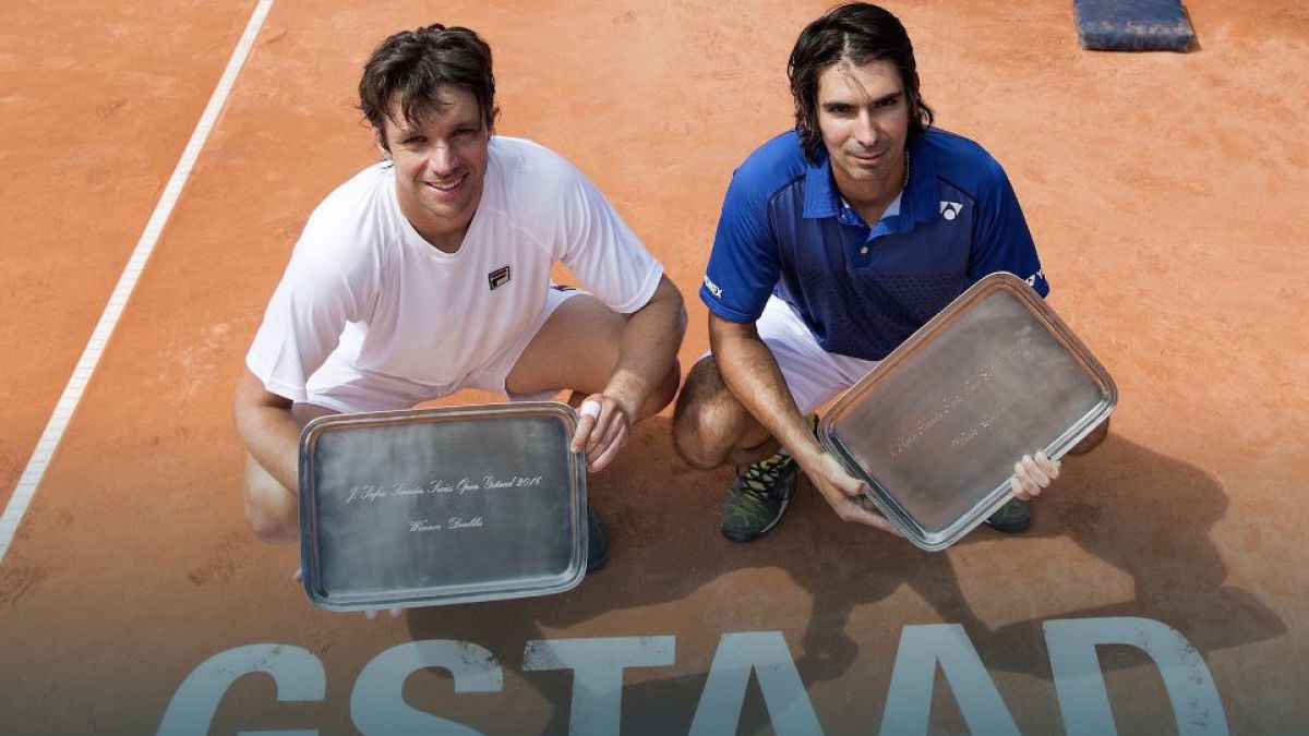 Julio Peralta es campeón de dobles en ATP de Gstaad