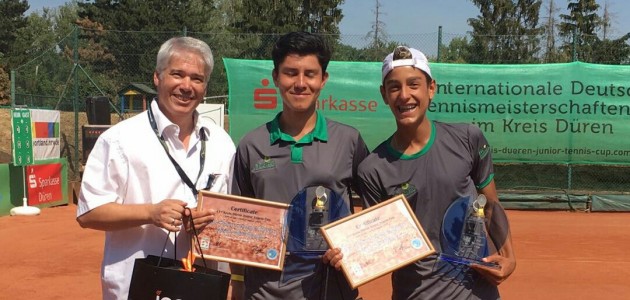 Piero Fernández conquistó el título duplas de Dueren