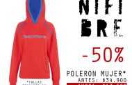 Oferta polerón mujer