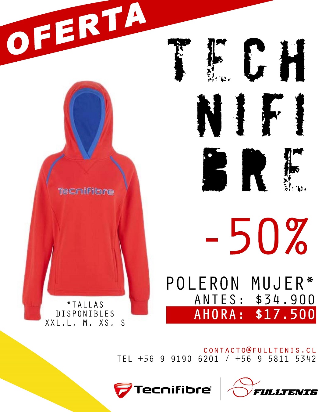 Oferta polerón mujer