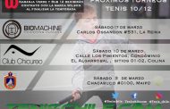 Próximos torneos Tenis 10/12