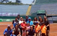 Copa Davis: Día del tenis Junior marca re inauguración del court central Anita Lizana